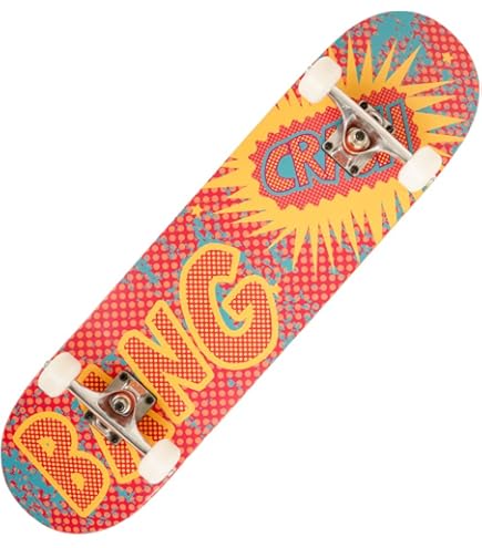 Amazon | Uczkymeng Z-meng 時計スケートボード、23インチのプロ用